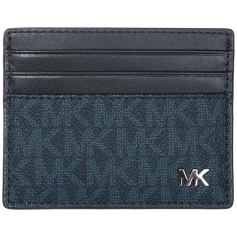 michael kors mens credit card holder|Michael Kors card case holder.